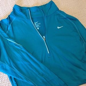 Nike Dri-fit Zip Up Sweatshirt